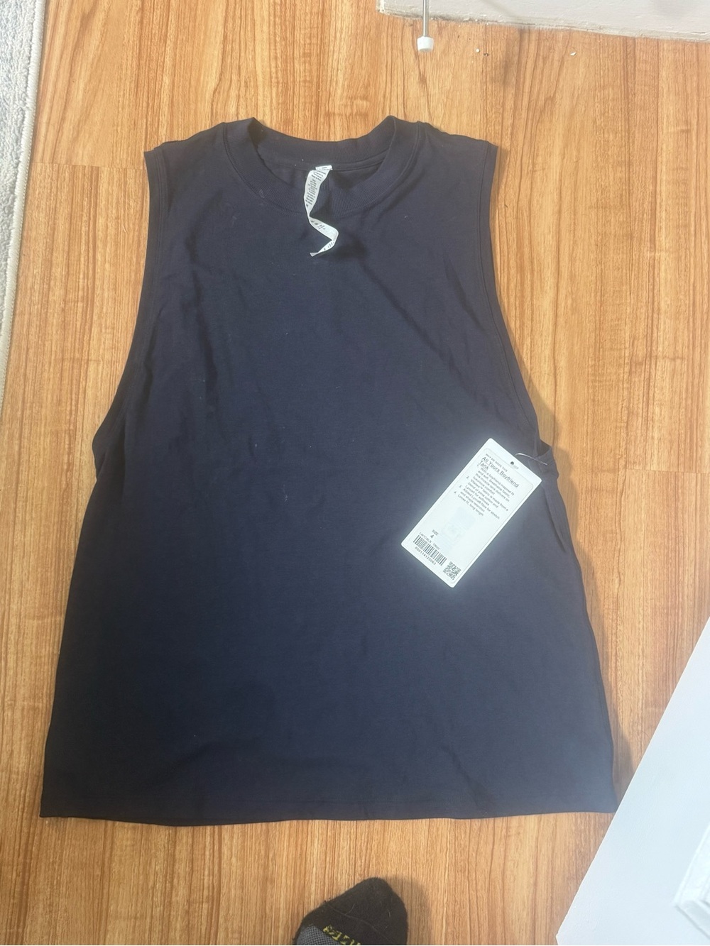 Sleeveless navy Women’s Tank Top